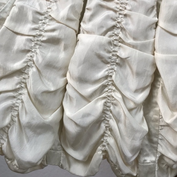 Tracy Reese New York Silk Blend Full Skirt Sk69 - Picture 5 of 8